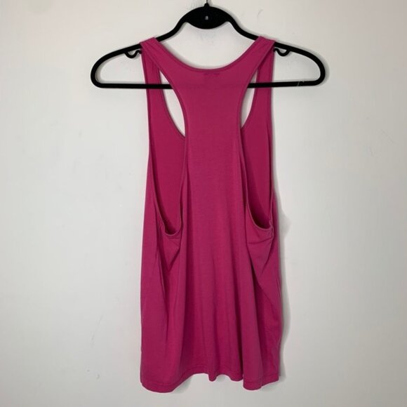 Aritzia Wilfred Tank Top sleeveless Racerback Pima Cotton Pink Size Small - Picture 8 of 15